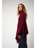 AUTHENTIC CASHMERE Kasjmieren poncho "Carra" bordeaux