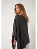 AUTHENTIC CASHMERE Kaschmir-Poncho "Carra" in Anthrazit