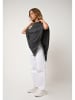 AUTHENTIC CASHMERE Kasjmieren poncho "Carra" antraciet