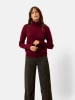 Just Cashmere Kaschmir-Rollkragenpullover "Debbie" in Bordeaux