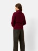 Just Cashmere Kasjmieren coltrui "Debbie" bordeaux
