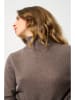 AUTHENTIC CASHMERE Kasjmieren trui "Eileen" bruin