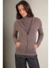 Perfect Cashmere Kasjmieren vest "Emma" taupe