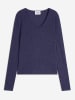 AUTHENTIC CASHMERE Kaschmir-Pullover in Dunkelblau