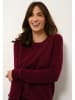 Just Cashmere Kasjmieren trui "Helen" bordeaux