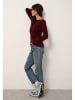 Just Cashmere Kasjmieren trui "Helen" bordeaux