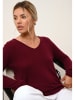 Just Cashmere Kasjmieren trui "Joan" bordeaux