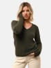 Just Cashmere Kaschmir-Pullover "Joan" in Khaki