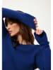 Just Cashmere Kasjmieren trui "Joyce" blauw