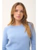Just Cashmere Kasjmieren trui "Joyce" lichtblauw