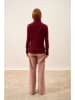 Just Cashmere Kaschmir-Rollkragenpullover "Lexie" in Bordeaux