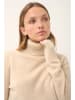 Just Cashmere Kasjmieren coltrui "Lexie" beige