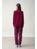 AUTHENTIC CASHMERE Kaschmir-Rollkragenpullover in Bordeaux