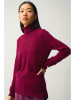 AUTHENTIC CASHMERE Kaschmir-Rollkragenpullover in Bordeaux
