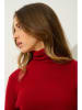 AUTHENTIC CASHMERE Kasjmieren coltrui "Suzie" rood