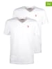 U.S. Polo Assn. 2er-Set: Shirts in Weiß