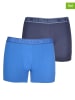 U.S. Polo Assn. 2er-Set: Boxershorts in Dunkelblau/ Blau