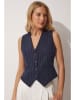 Happiness Istanbul Gilet donkerblauw