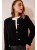 Happiness Istanbul Cardigan in Schwarz