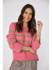 LIEBLINGSSTÜCK Pullover in Grün/ Pink