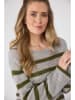 LIEBLINGSSTÜCK Pullover in Grün/ Grau