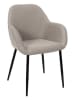 Rétro Chic 2er-Set: Sessel ''Atome'' in Grau - (B)55,7 x (H)85 x (T)59 cm