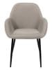 Rétro Chic 2er-Set: Sessel ''Atome'' in Grau - (B)55,7 x (H)85 x (T)59 cm