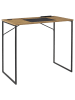 Rétro Chic Schreibtisch ''Link'' in Hellbraun - (B)90 x (H)76 x (T)50 cm