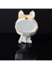 Rétro Chic Decoratief object "Chien" wit - (B)17 x (H)23 x (D)17 cm