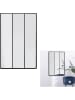 The Concept Factory Spiegel zwart - (B)75 x (H)115 cm