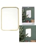 Rétro Chic Spiegel goudkleurig - (L)34 x (B)25 cm