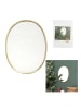 The Concept Factory Wandspiegel goudkleurig - (B)25 x (H)34 cm