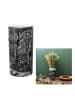 Ethnical Life Vase in Schwarz - (H)25 x Ø 12,5 cm