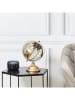The Concept Factory Decoratieve wereldbol goudkleurig - (H)28 x Ø 20,5 cm
