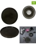 every ware 12er-Set: Dessertteller in Schwarz - Ø 20,5 cm