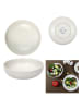 THE HOME DECO FACTORY Salatschüssel "Portofino" in Weiß - Ø 25 cm