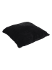 Rétro Chic Kissen in Schwarz - (L)40 x (B)40 cm