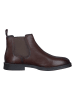 s.Oliver Leder-Chelsea-Boots in Braun