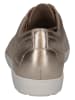 Caprice Leren sneakers goudkleurig