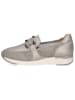 Caprice Leder-Slipper in Grau