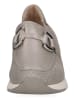Caprice Leder-Slipper in Grau