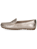 Caprice Leder-Mokassins in Gold
