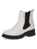Caprice Leren chelseaboots wit