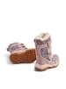 Wheat Leren winterboots "Airy Tex" lichtroze/blauw