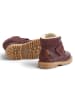 Wheat Leder-Winterboots in Braun