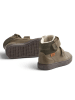 Wheat Leder-Winterboots in Khaki