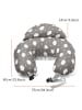 Momcozy Stillkissen in Grau - (B)46 x (H)15 cm