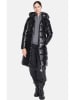 ASSUILI Płaszcz pikowany w kolorze czarnym