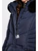 ASSUILI Steppmantel in Dunkelblau