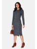 ASSUILI Gebreide jurk antraciet